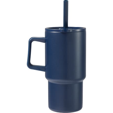 Summit 18oz Recycled Vacuum Insulated Mug w/ Straw 90