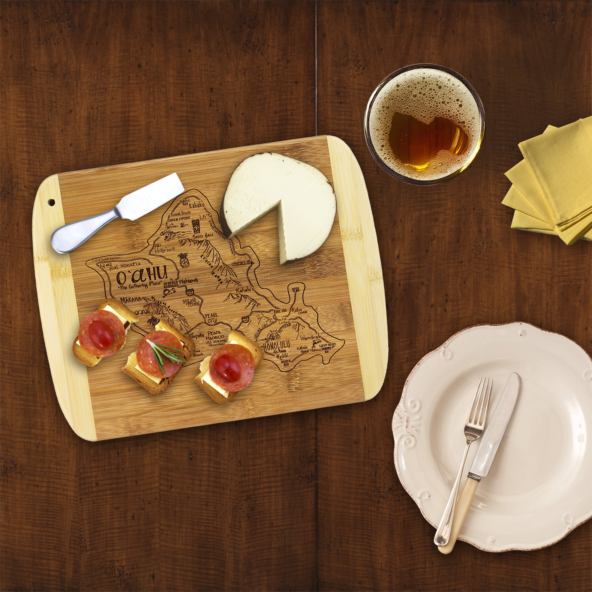 A Slice of Life Oahu Serving & Cutting Board 2