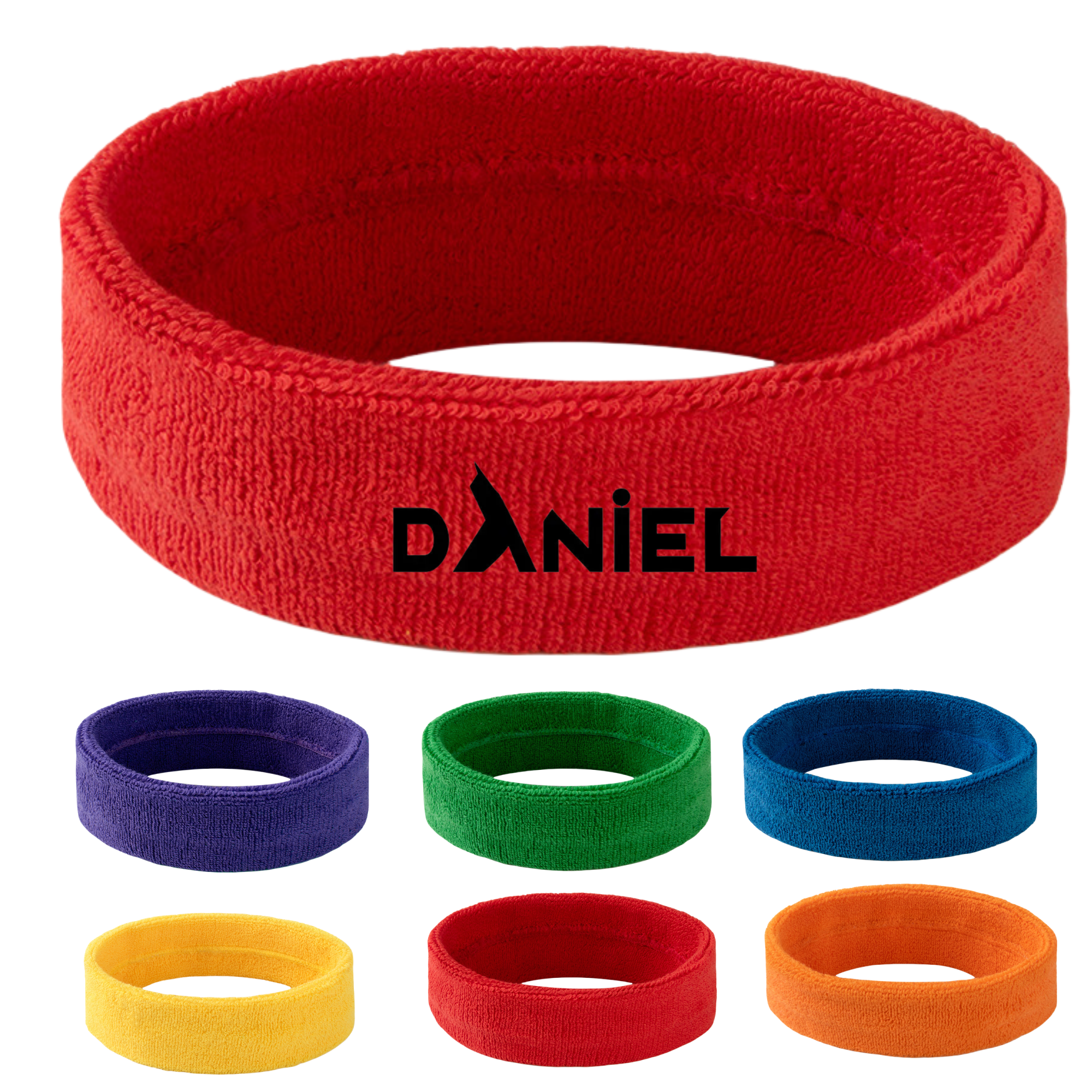 Quick-Dry Sweat-Absorbent Cotton Headband 2