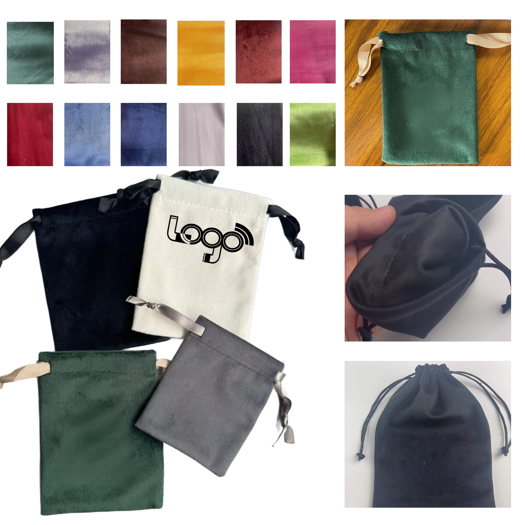 Velvet Drawstring Pouch 2