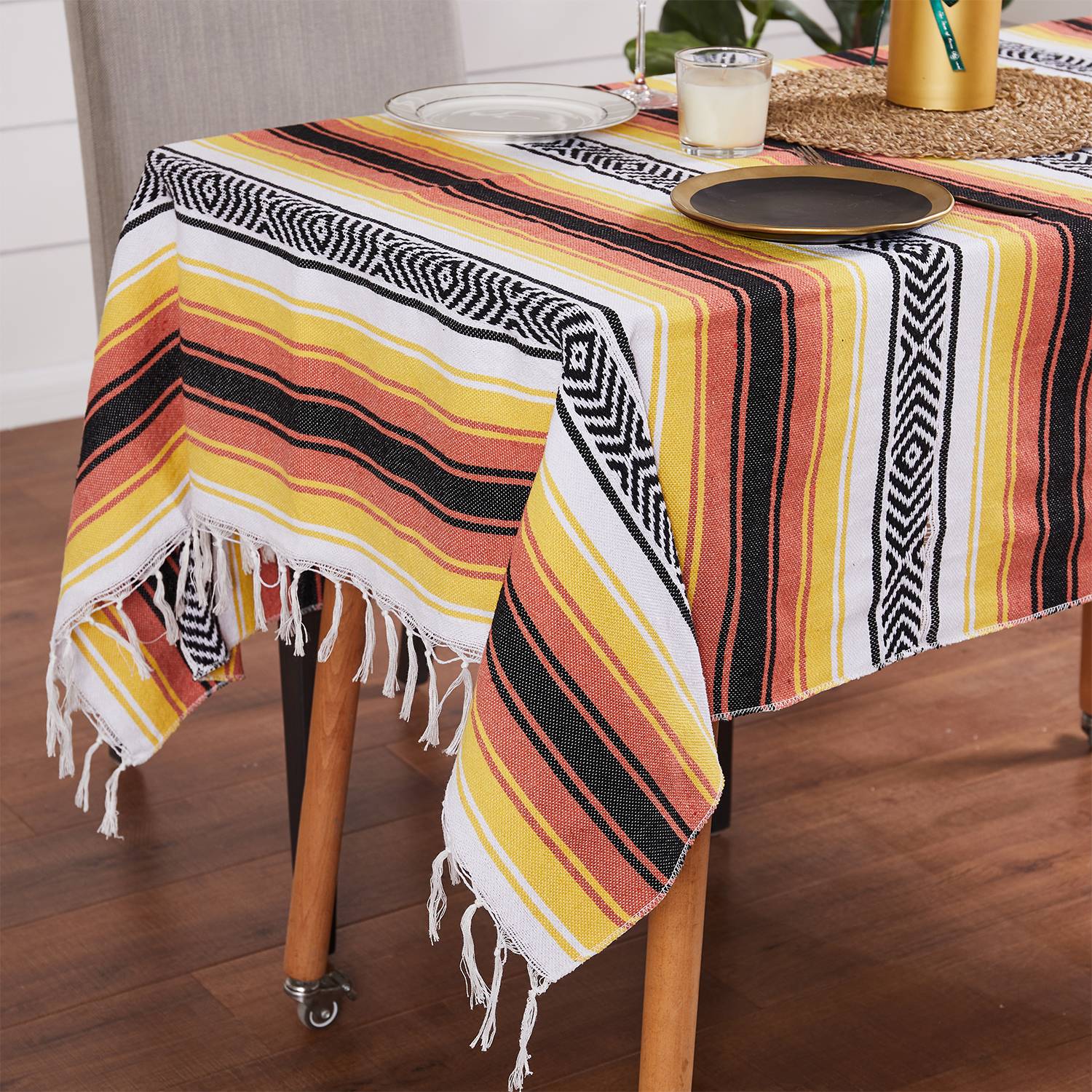Mexican Serape Blanket 7