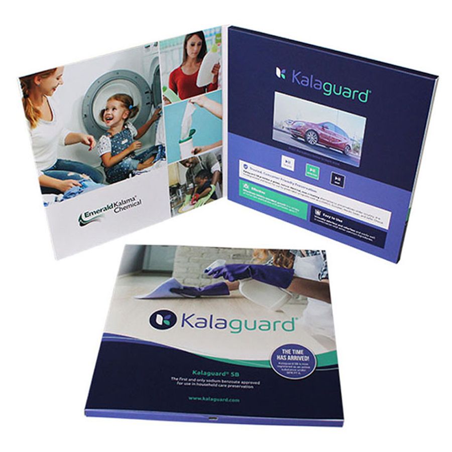 VidU 4.5 HD Video Mailer & Brochure with Full Color Printing – Custom Video Marketing Card 1