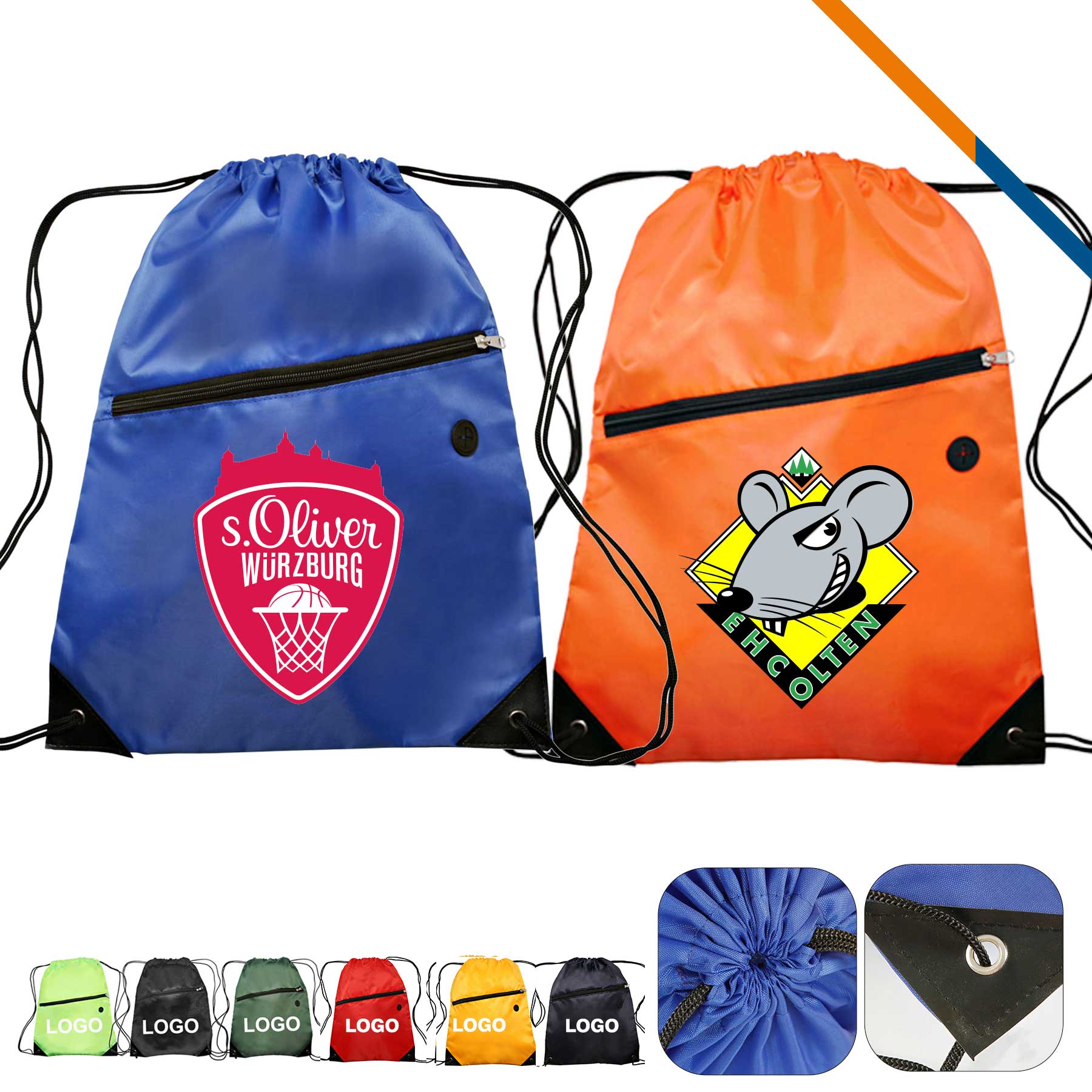 Milta Drawstring Backpacks 2