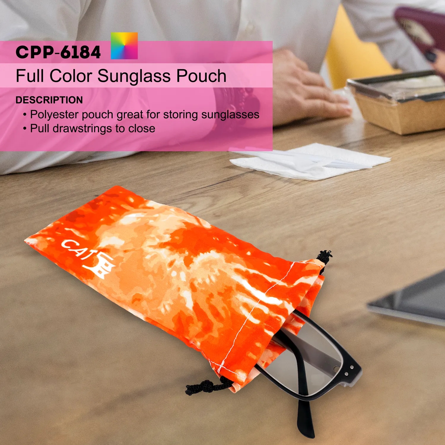 Full Color Sunglass Pouch 5