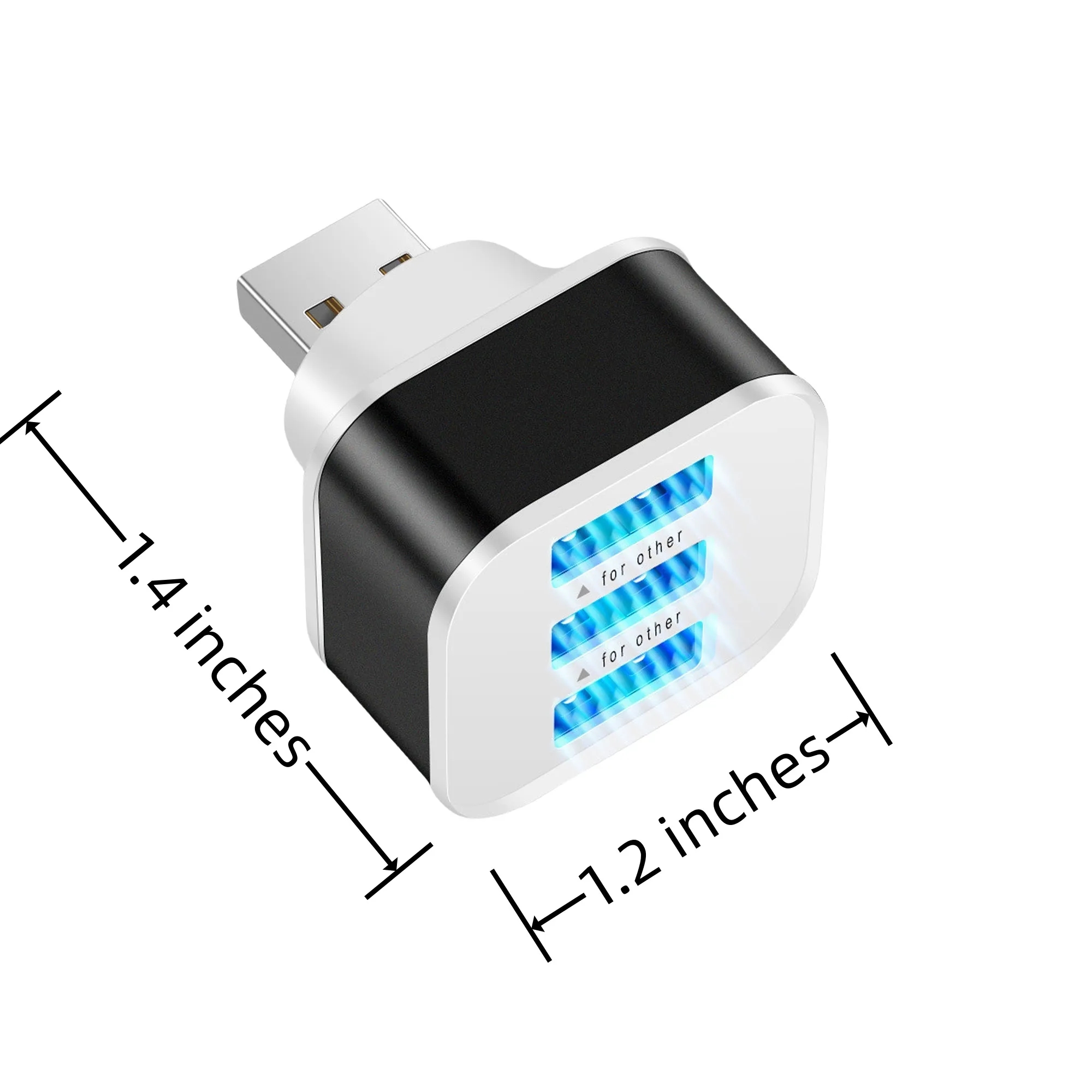 Usb Splitter 1 In 3 Out MOQ 100PCS 7