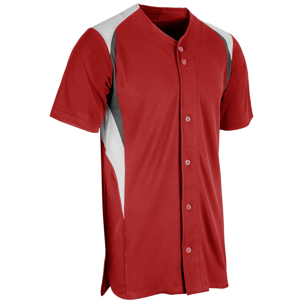 Bull Pen Full Button Jersey 10