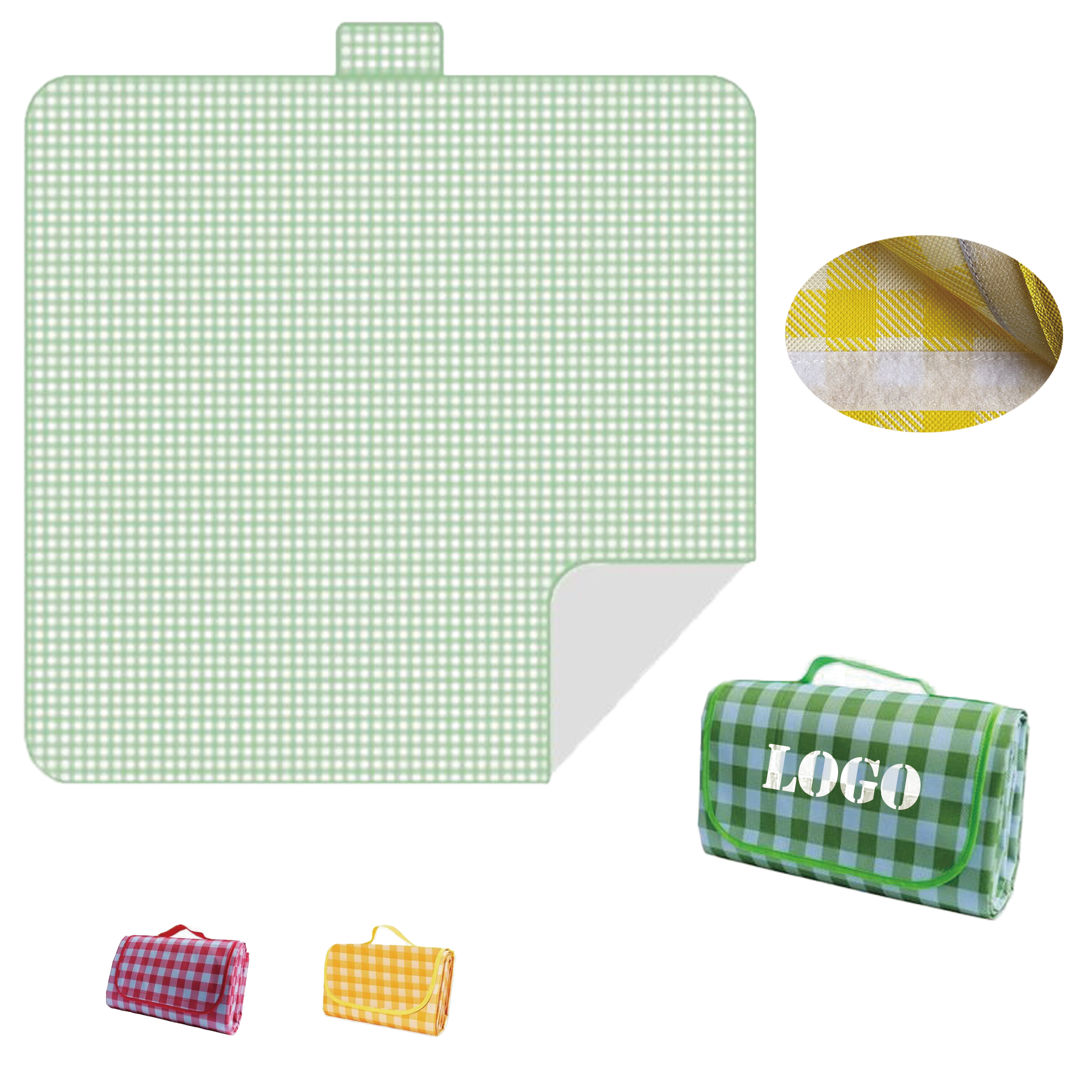Portable Folding Picnic Non-Woven Mat 1