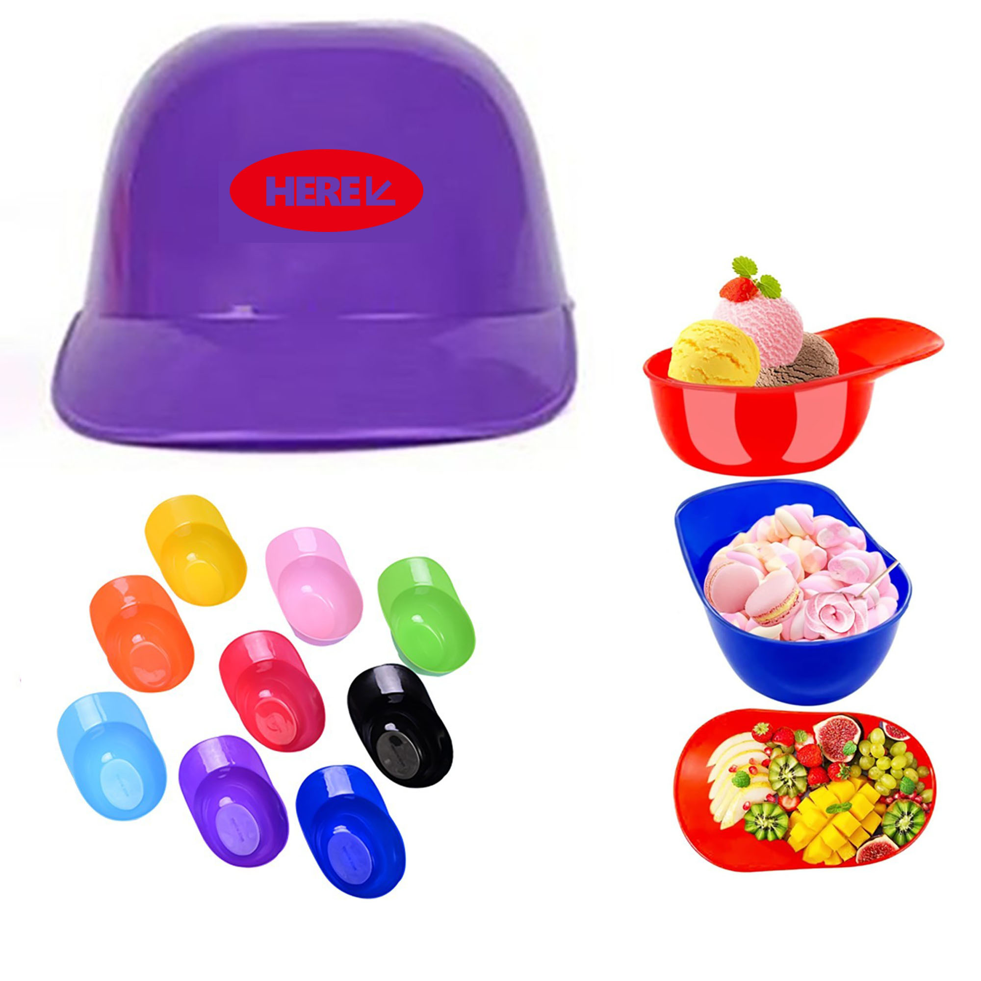 Ice Cream Helmet Bowl 2