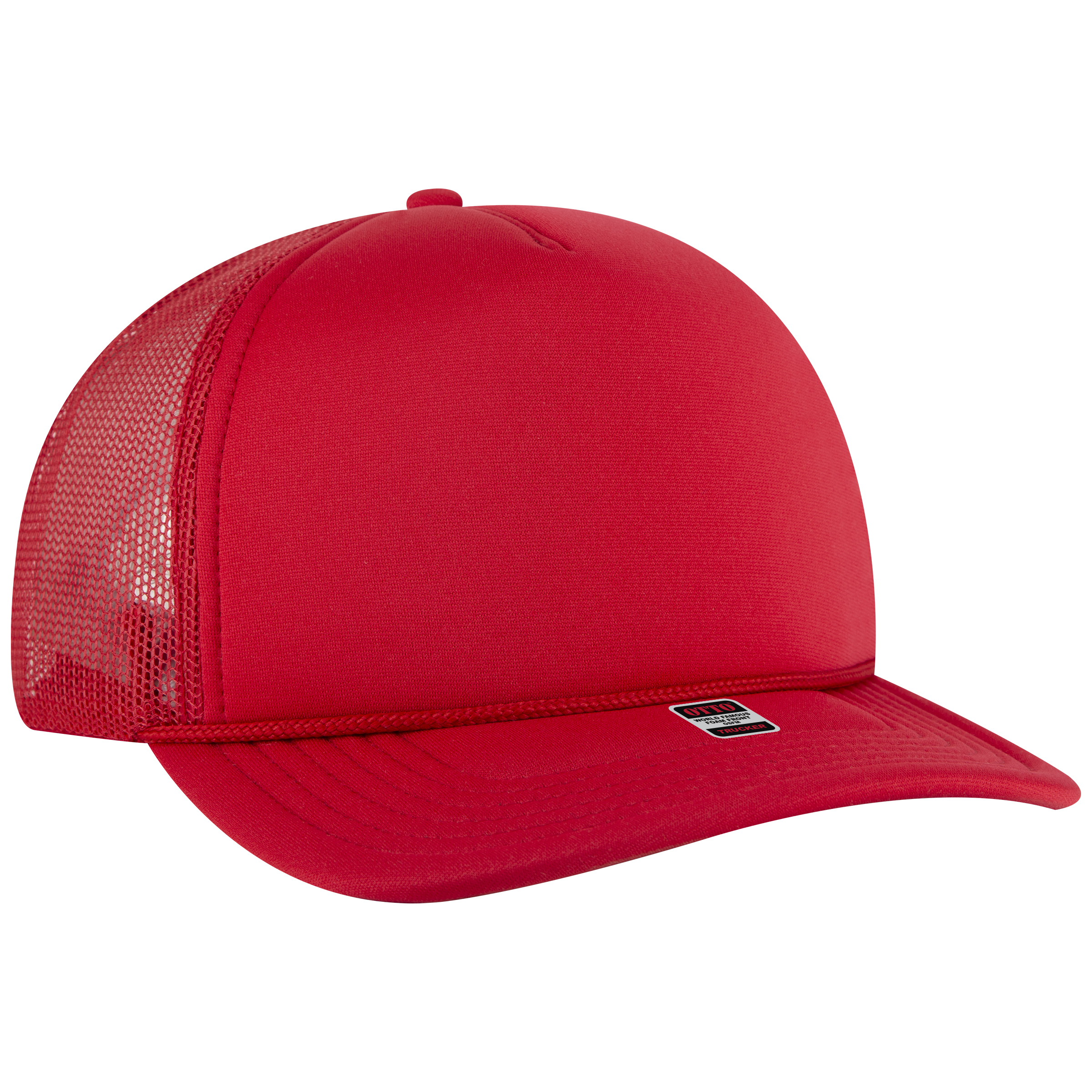 OTTO CAP® 5 Panel High Crown Mesh Back Trucker Hat 5