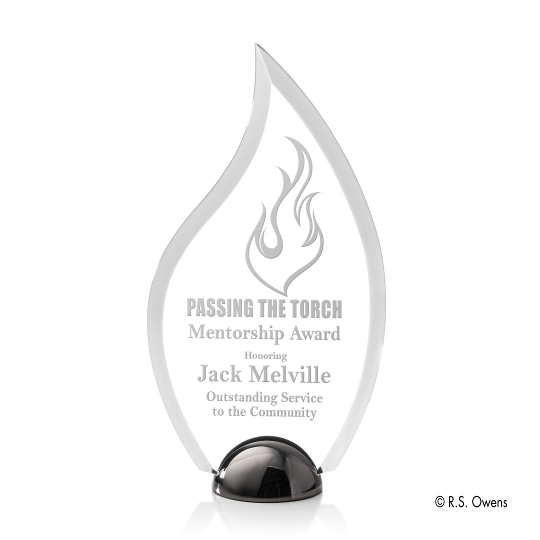 Vulcan Hemisphere Award - Laser Engraved 1