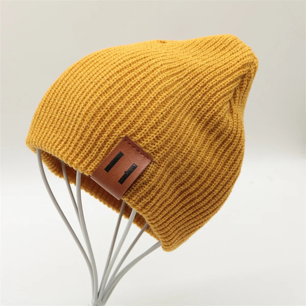Autumn And Winter Warm Knitted All Match Beanie Cap 4