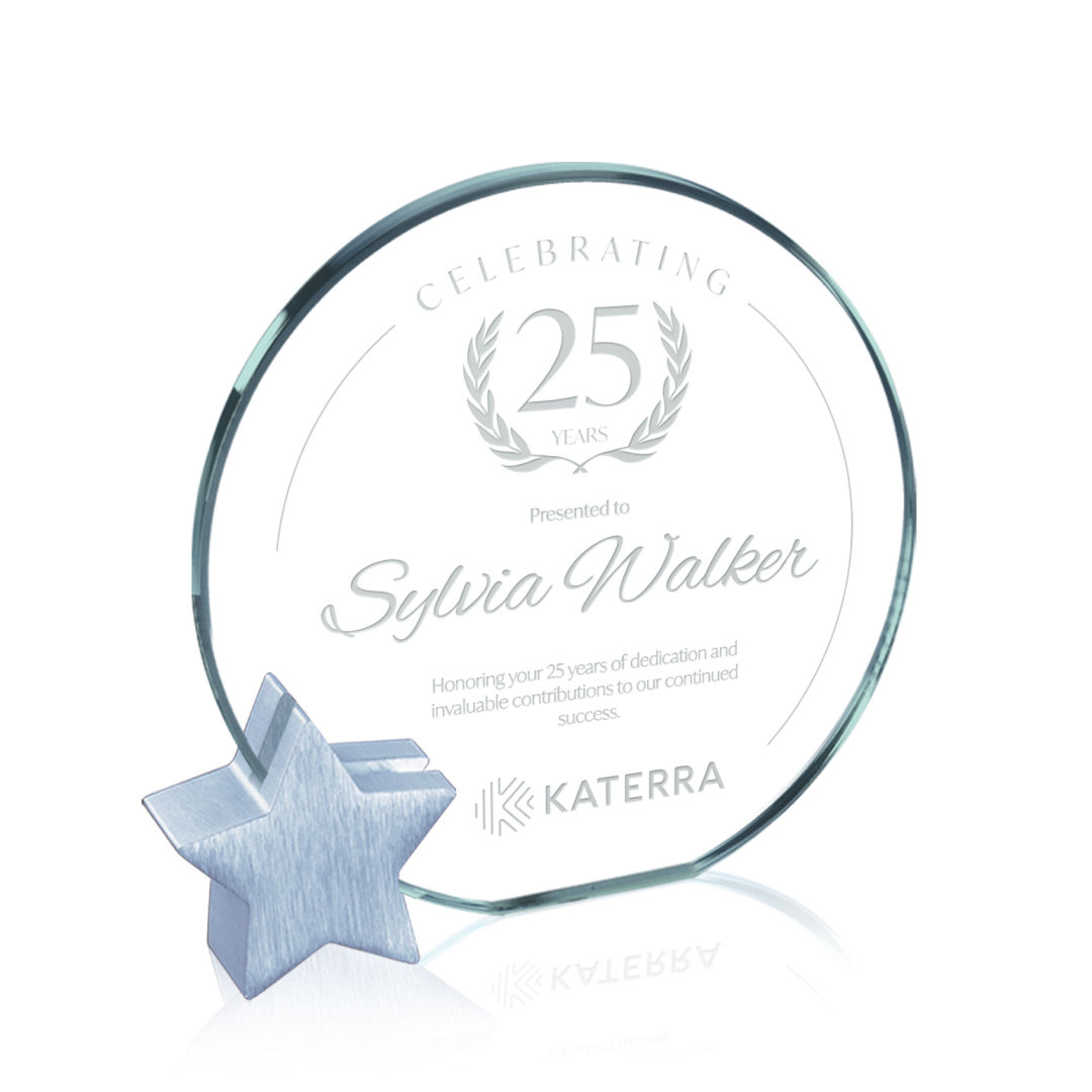 Verdunn Award - Jade/Silver Star 8