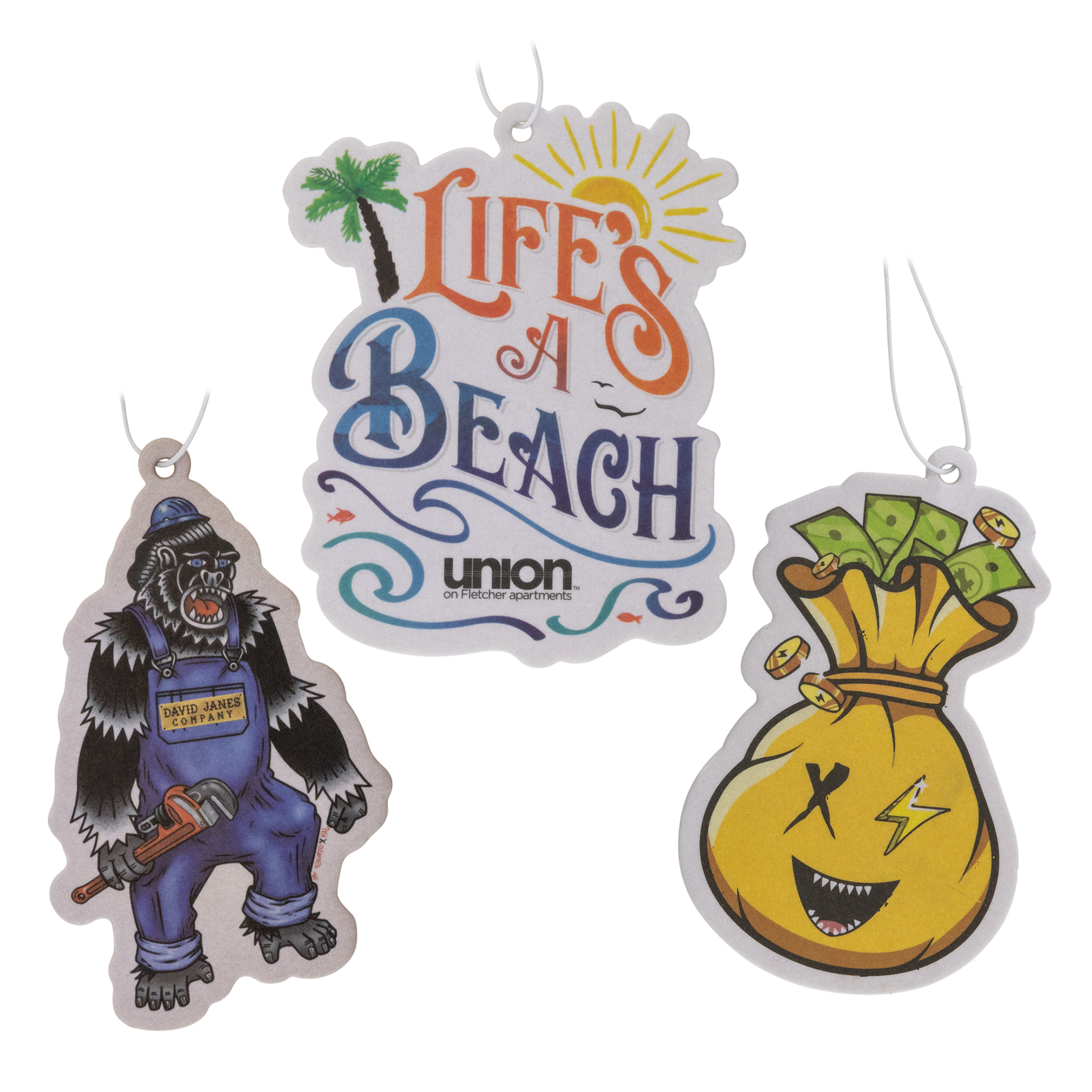 Custom Paper Air Fresheners (Custom Card) 14
