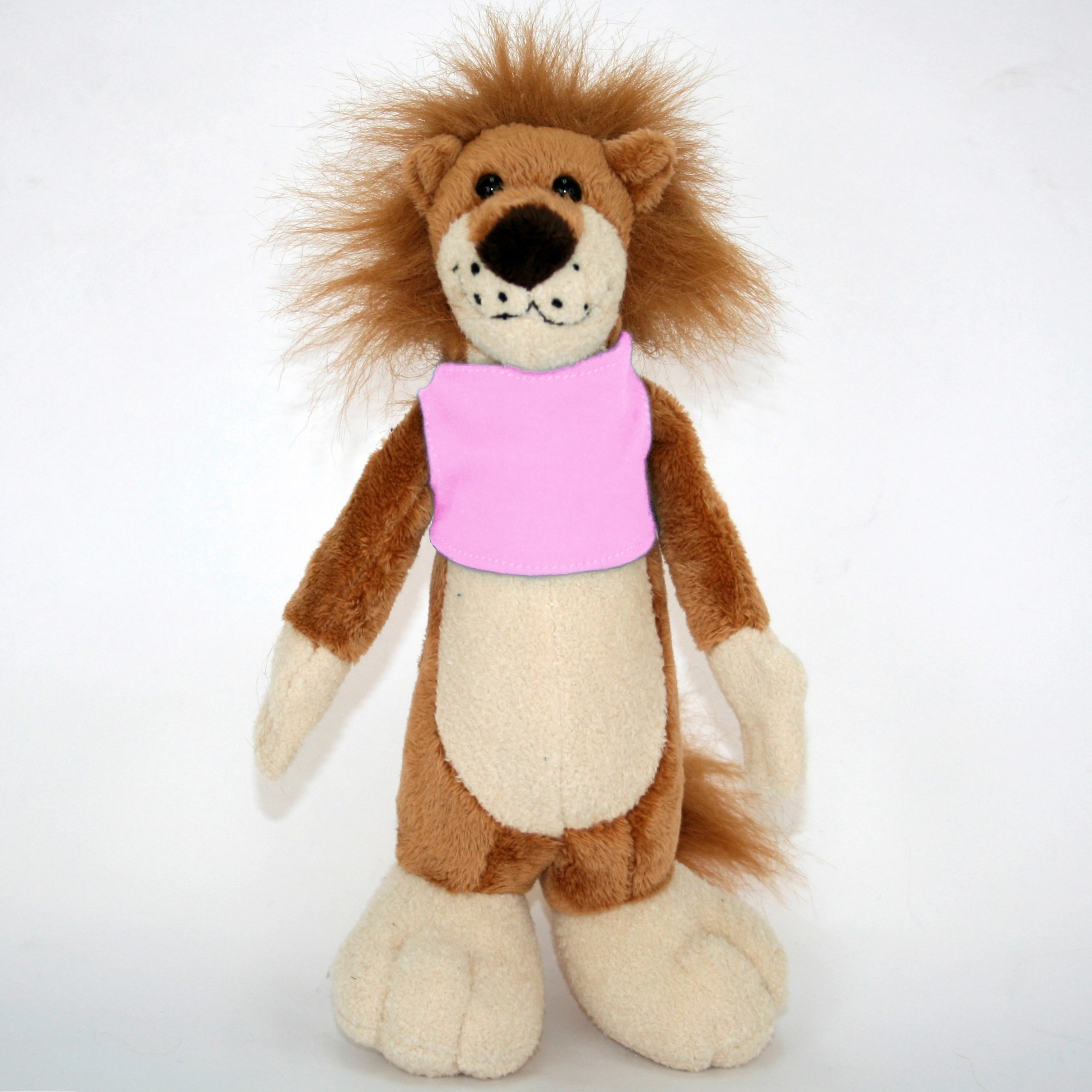 Long Body Stuffed Animal 10" Lion 12