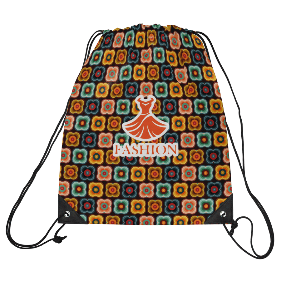 Sublimation 420-D Honeycomb Polyester Drawstring Bag