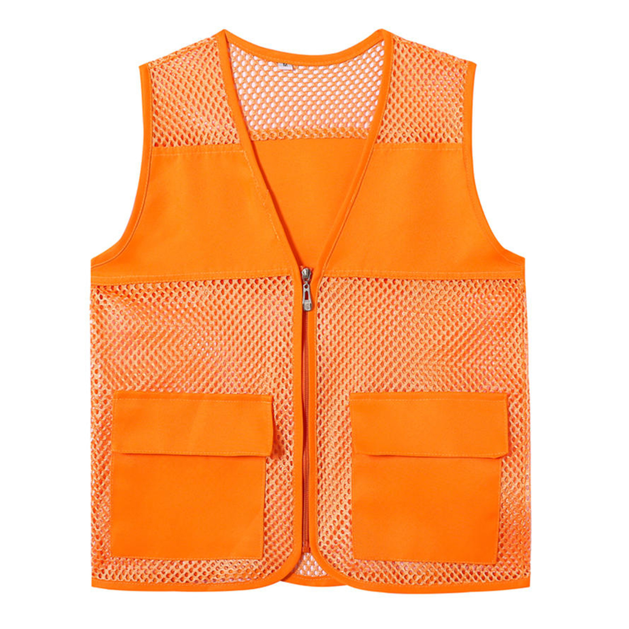 Polyester Mesh Safety Vest With Pocket 2