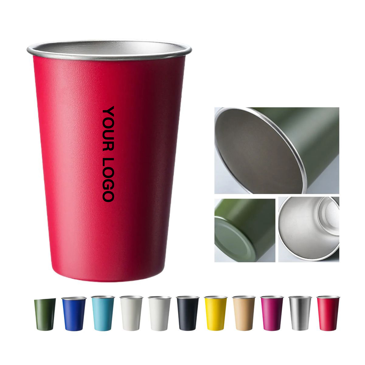Durable Stainless Steel Tumbler with Sweat Proof Finish 11