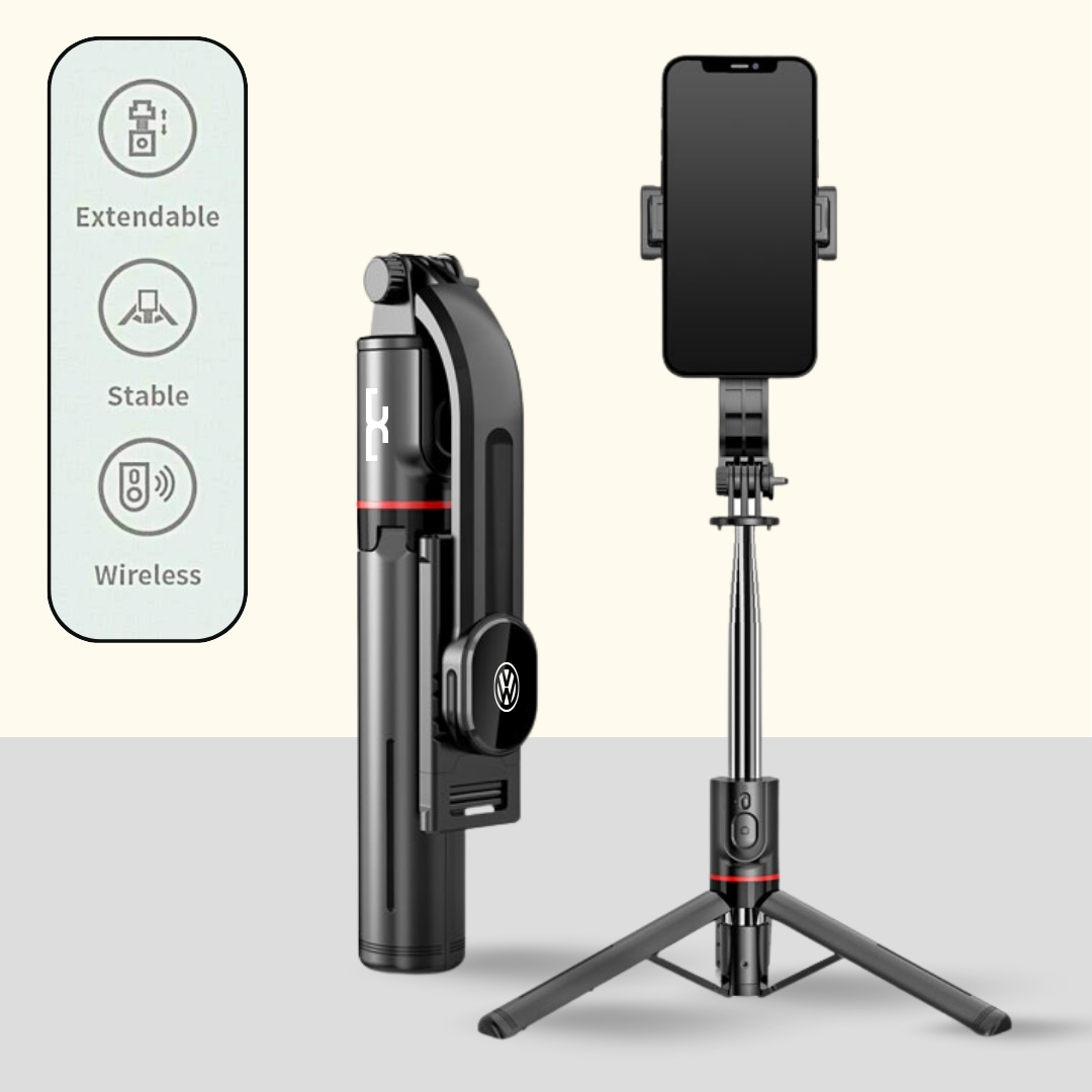 Bluetooth Portable Tripod Selfie Stick 1