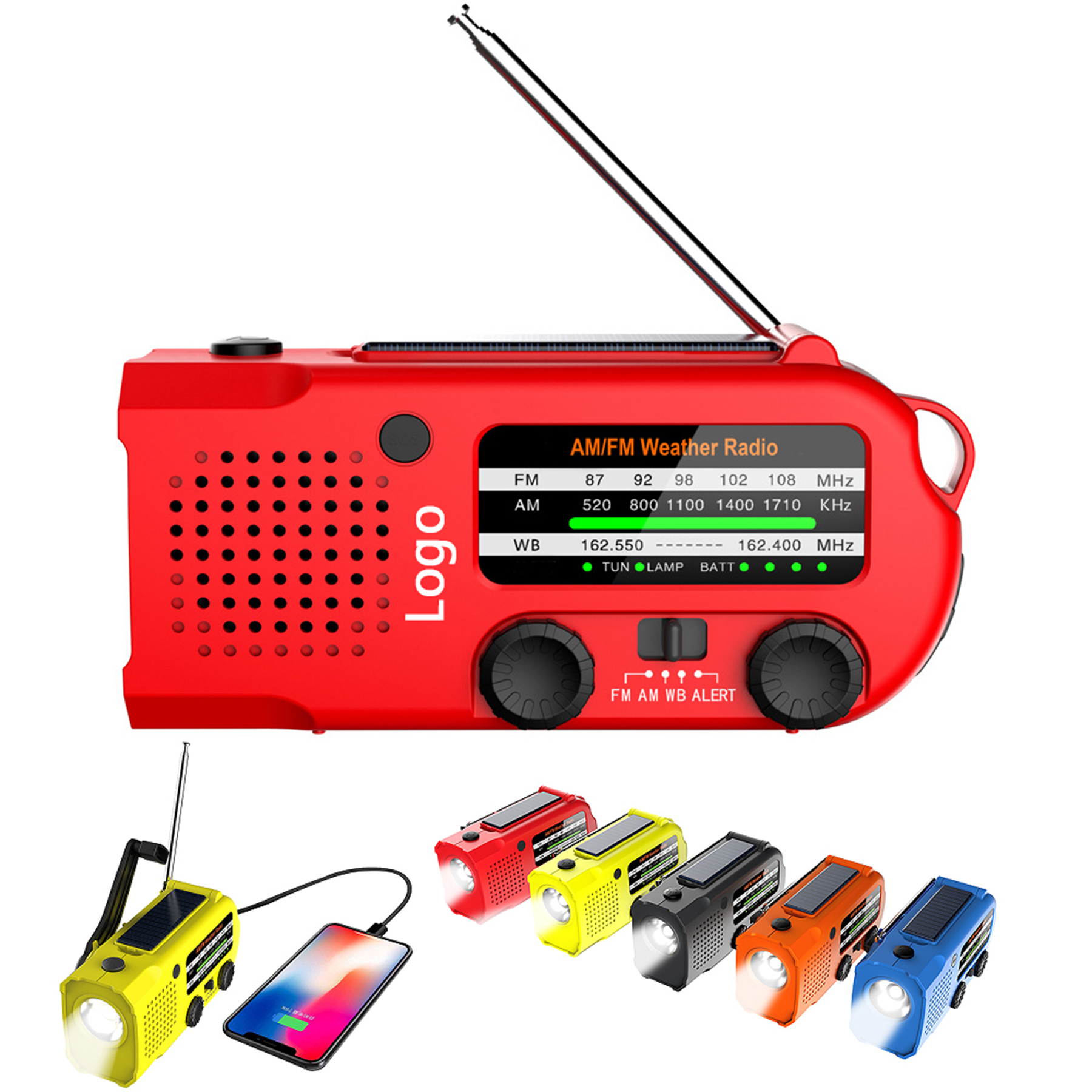 Emergency Radio Flashlight 3