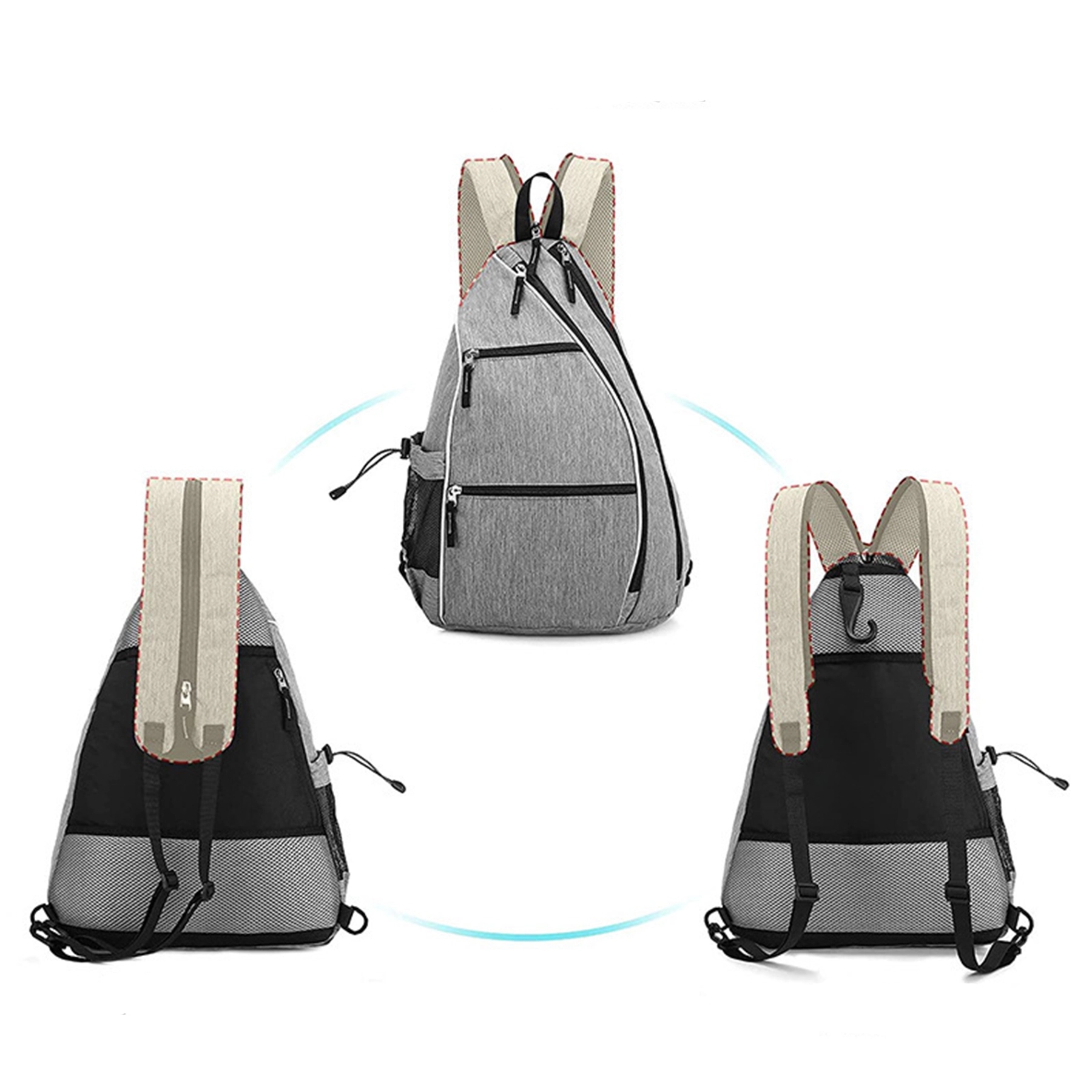 Waterproof Oxford Tennis Backpack 4