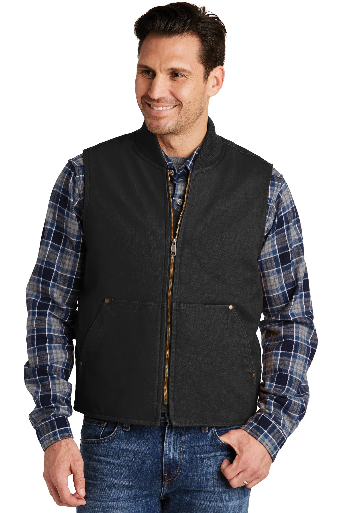 CornerStone Washed Duck Cloth Vest. CSV40 9