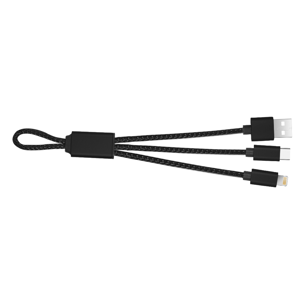 FlexCharge Duo USB-C & Lightning Cable 9