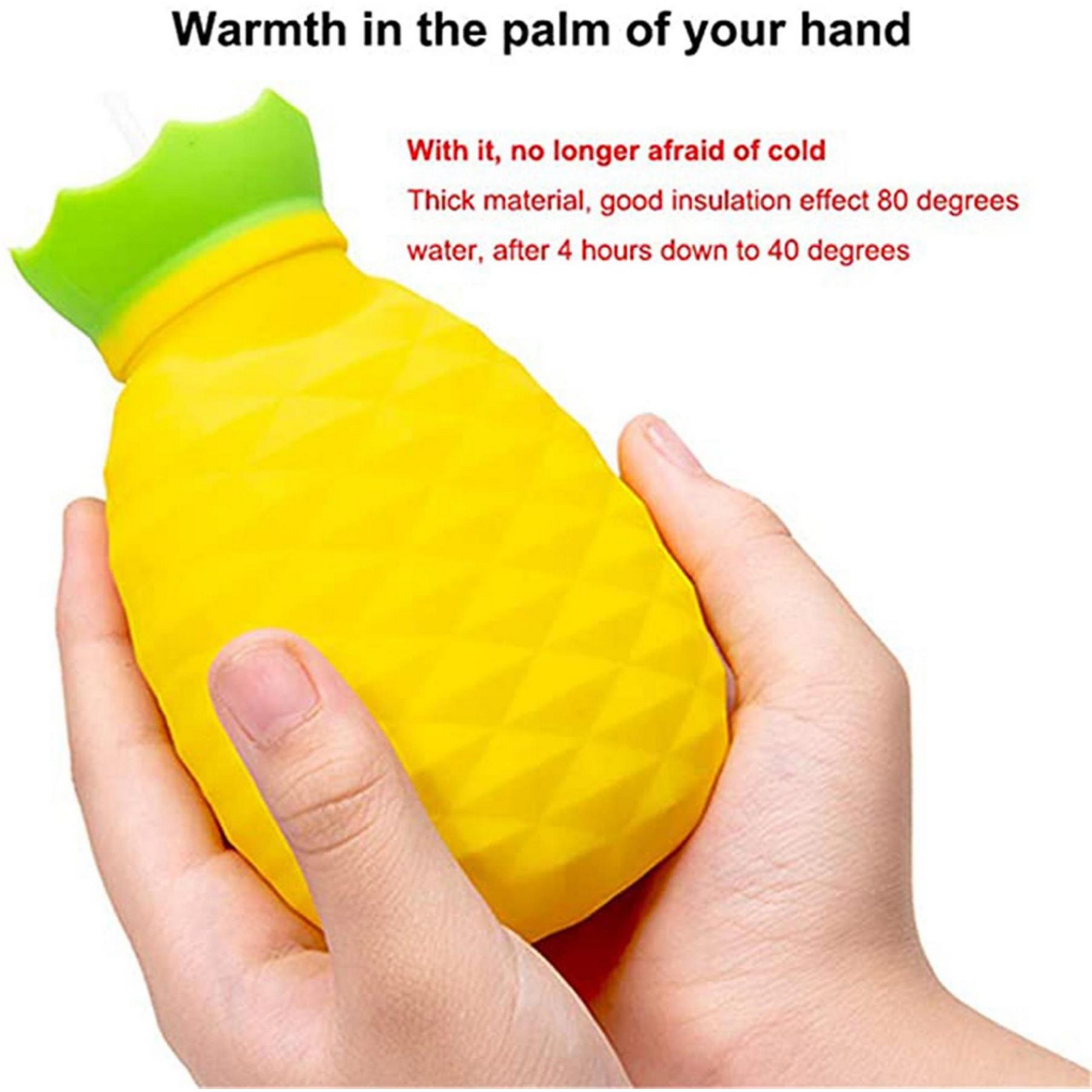 Water filled cartoon cute silicone hand warmer 6