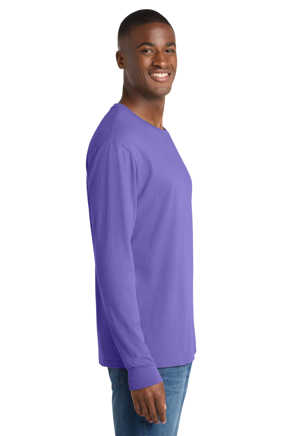 Port & Co Beach Wash Garment-Dyed Long Sleeve Tee PC099LS 53