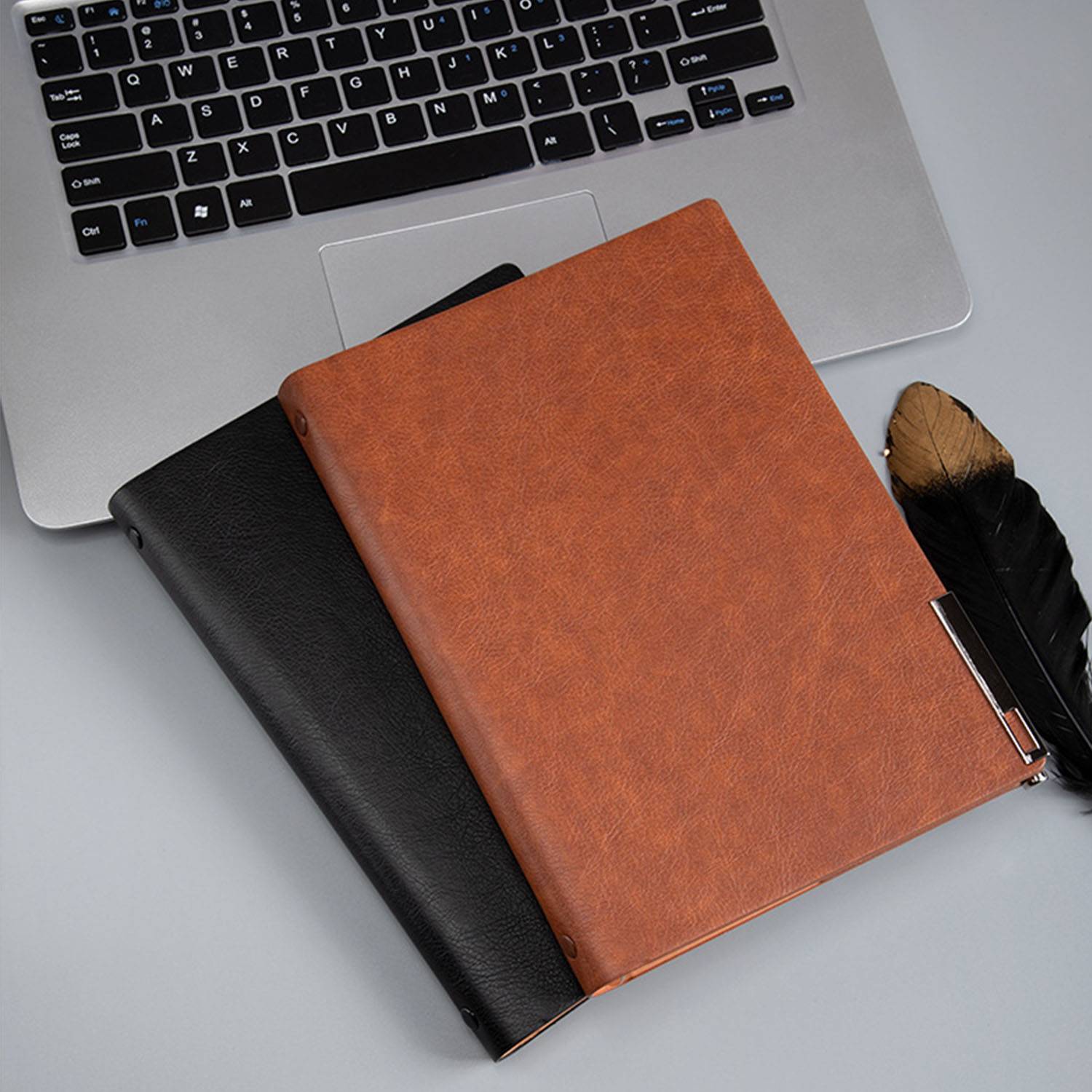 Customized metal buckle notebook 5