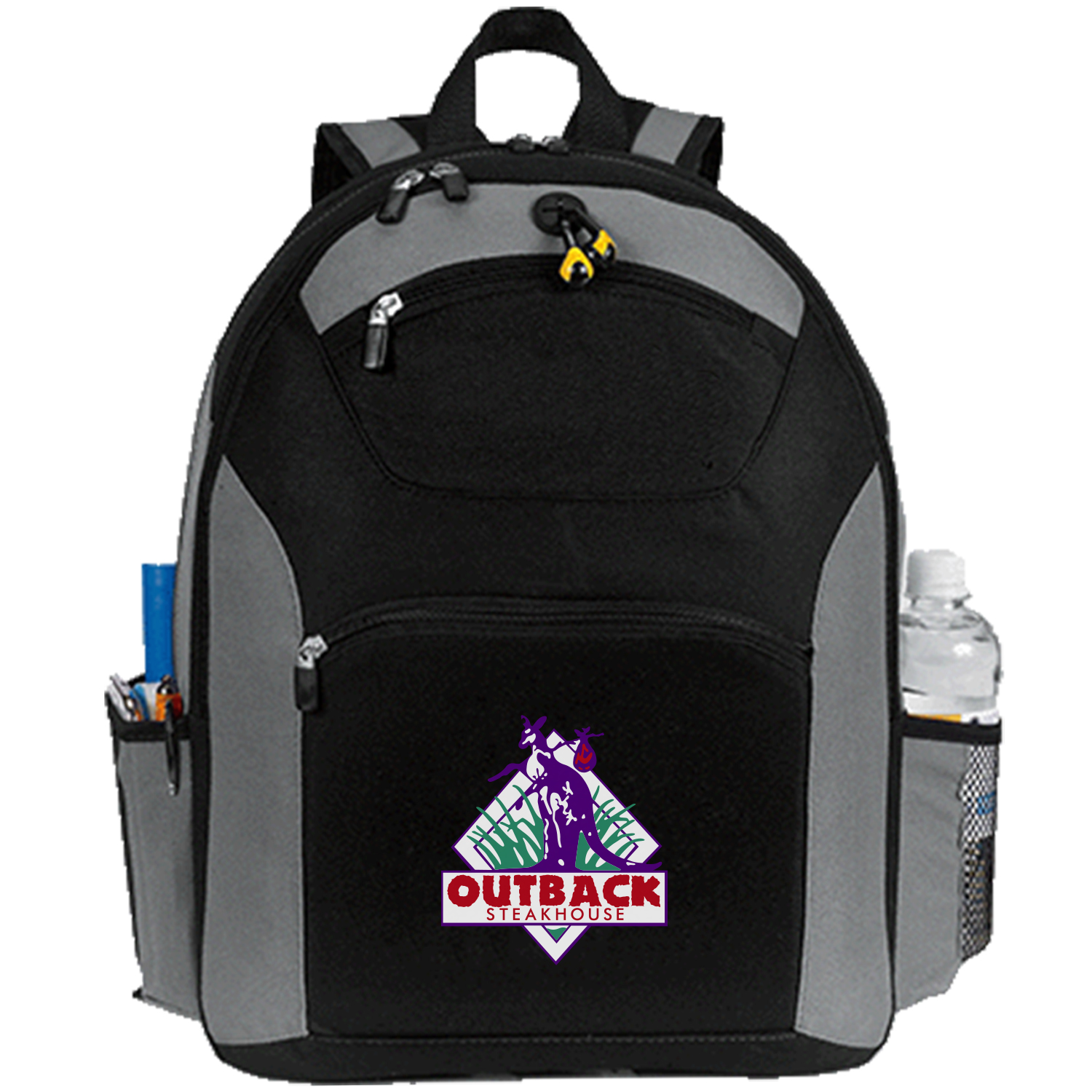Premium TravelPro Multi-Compartment Laptop Backpack w/ Earphone Outlet (13" x 17" x 5") 2