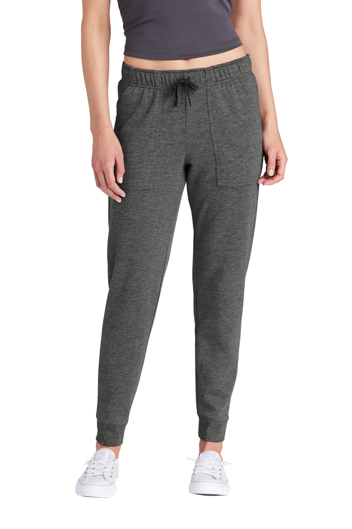 Sport-Tek Women's PosiCharge Tri-Blend Wicking Fleece Jogger LST299 8
