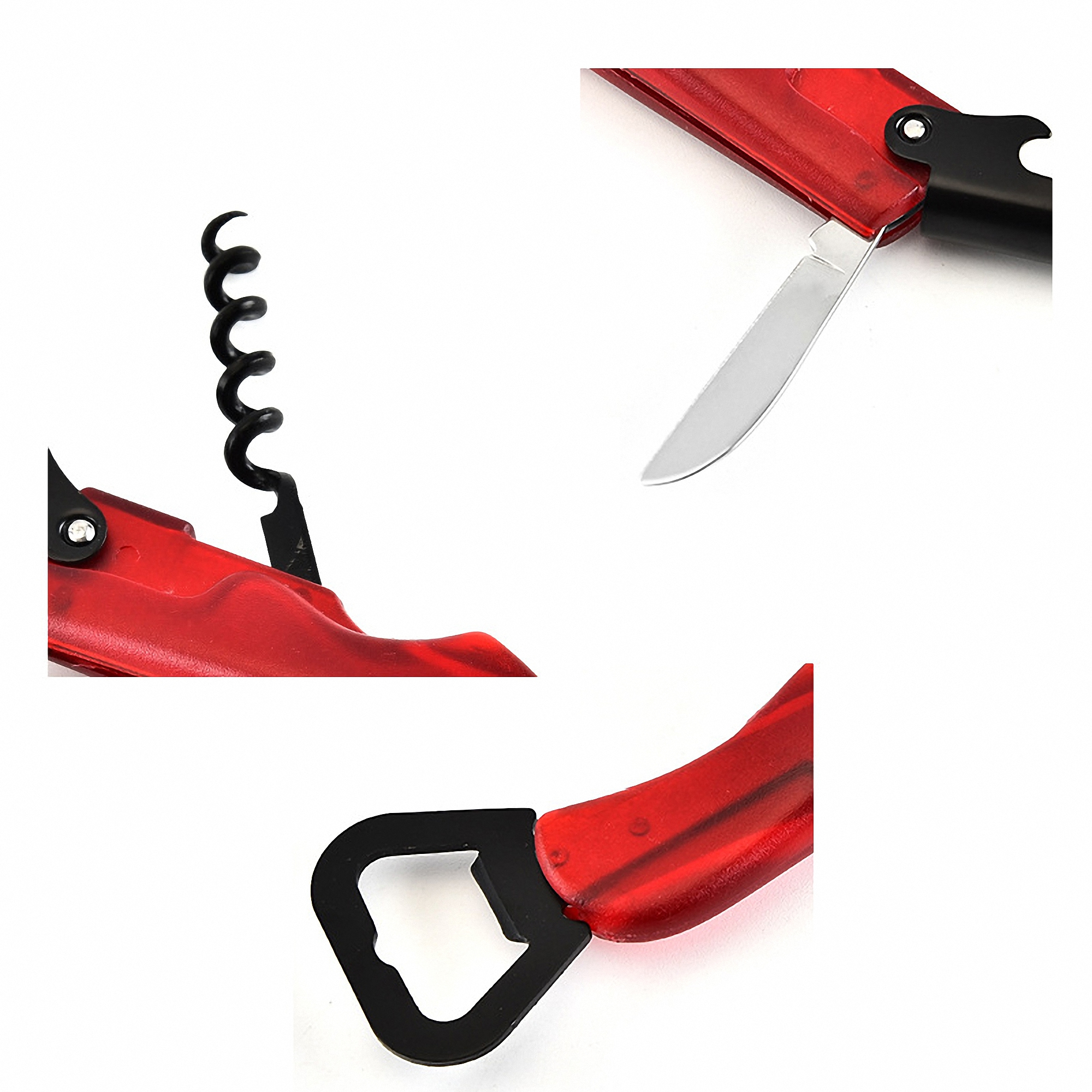 Multi-functional Bottle Opener & Corkscrew Tool 2