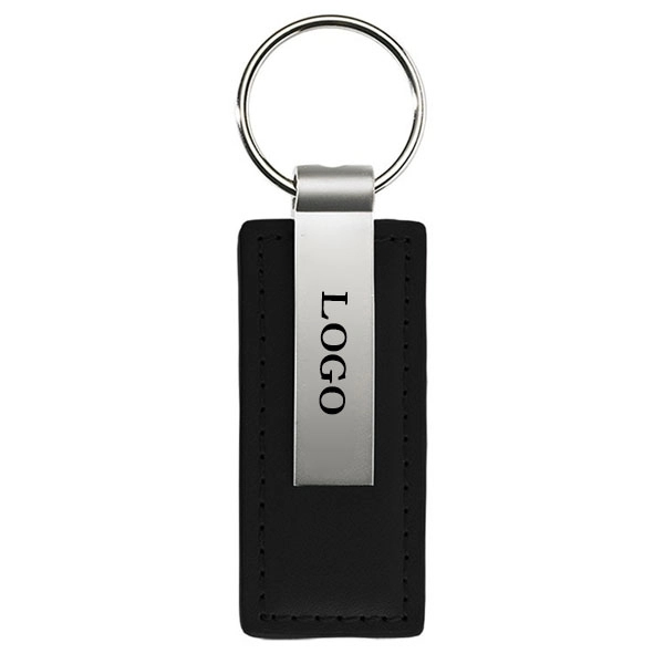 Leather & Metal Key Chain 3