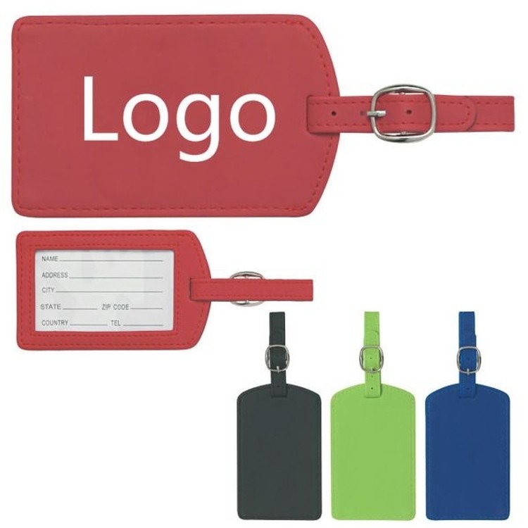 Leather Luggage Tag 1