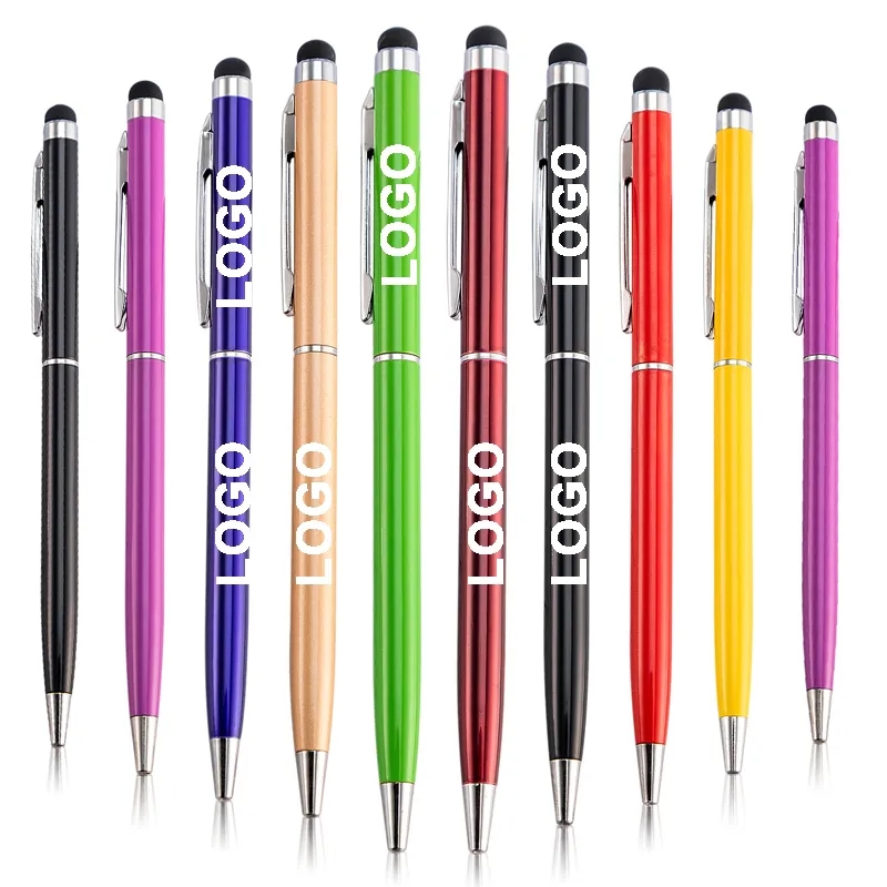 2 IN 1 METAL STYLUS BALLPOINT PEN 3