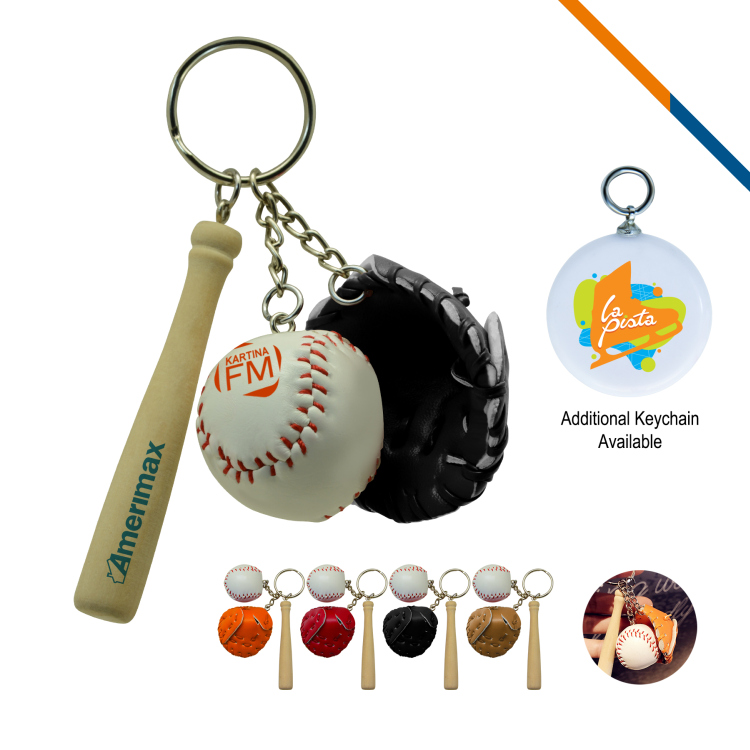 Baseball Glove Keychain 6