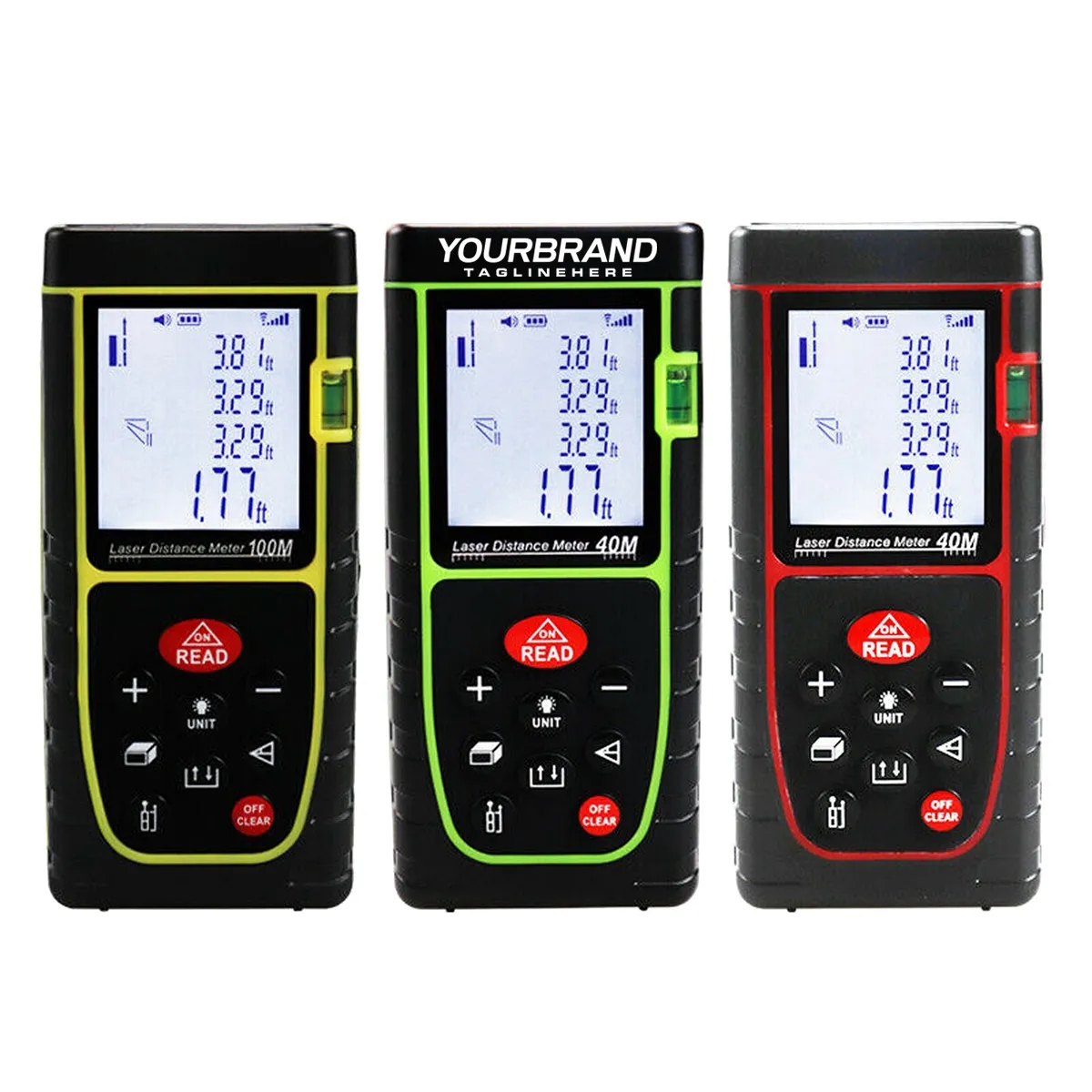 Handheld Digital Infrared Laser Measuring Distance Meter 2