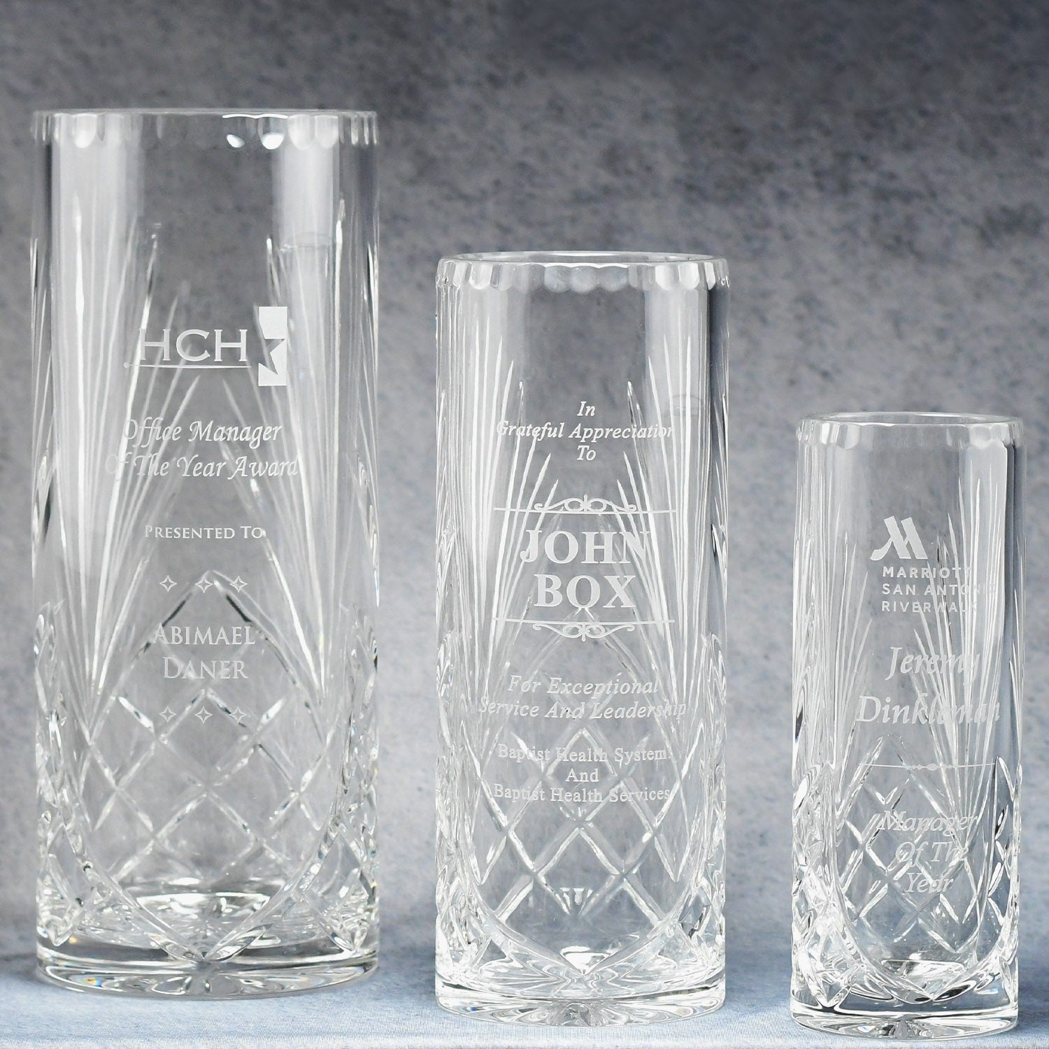 Crystal Cylinder Vase 2