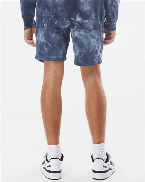 Unisex Tie-Dyed Fleece Shorts - PRM50STTD 18