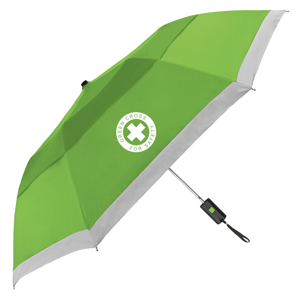 The Vented Lifesaver Folding Umbrella