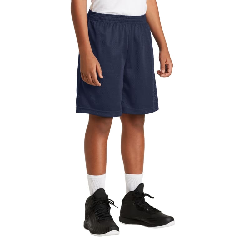 Sport-Tek Youth PosiCharge Classic Mesh Short. 3