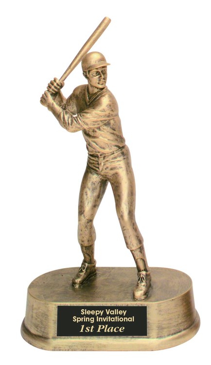 Baseball Male Antique Gold Figure Award 2