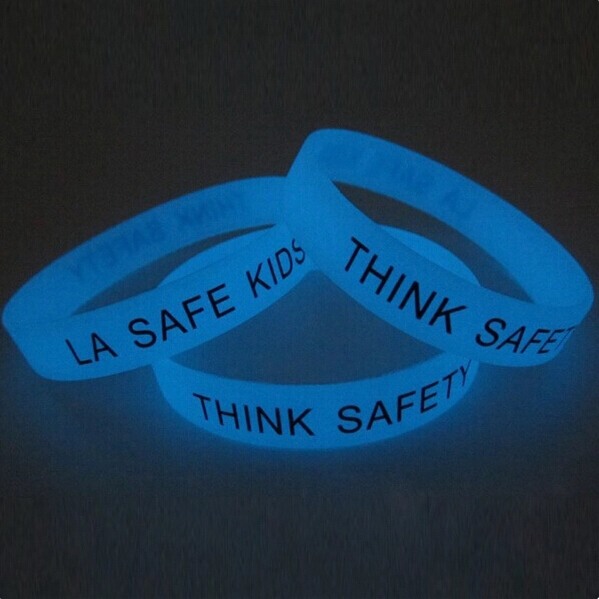 Glowing Silicone Wristband 1