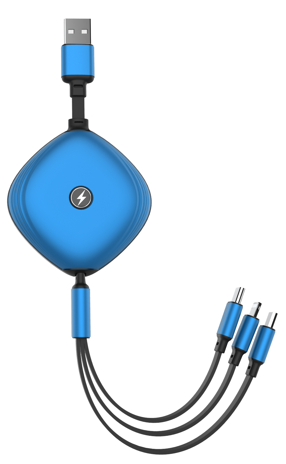 3 in 1 Charger Cable with Storage 2