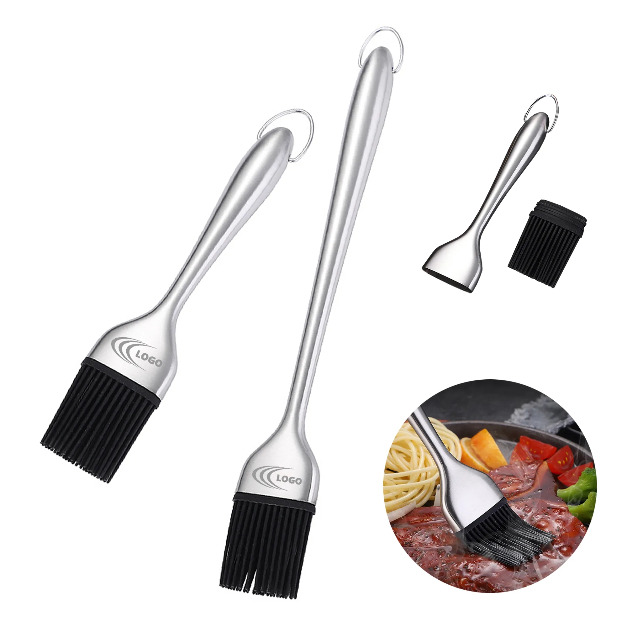 Stainless Steel Basting Brush Grilling BBQ