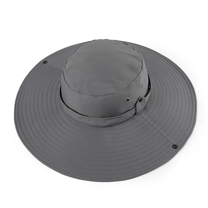Summer Big Brim Cowboy Style Hiking Hat 4