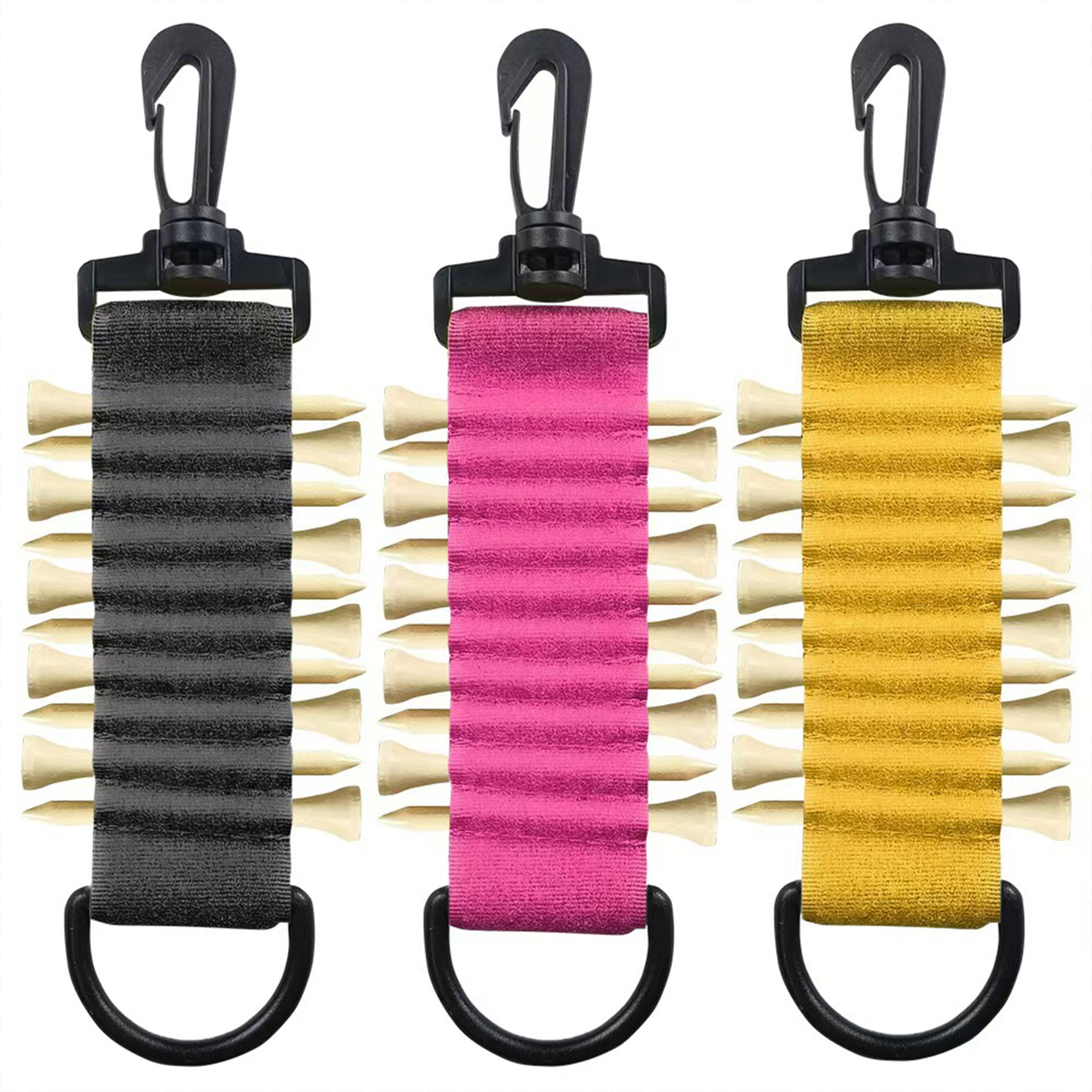 Magic Hair Golf Double-Sided Hook And Loop Nail Clip 3
