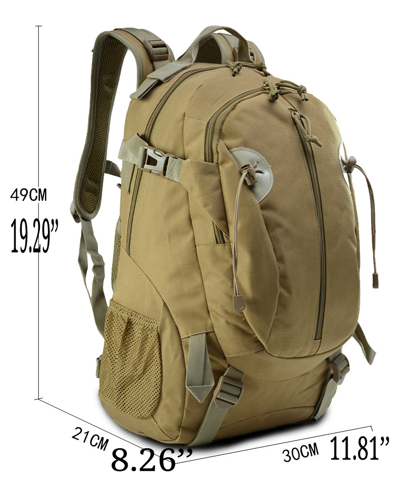 Camouflage Bag Sports Backpacks Outdoor Mountaineering 9