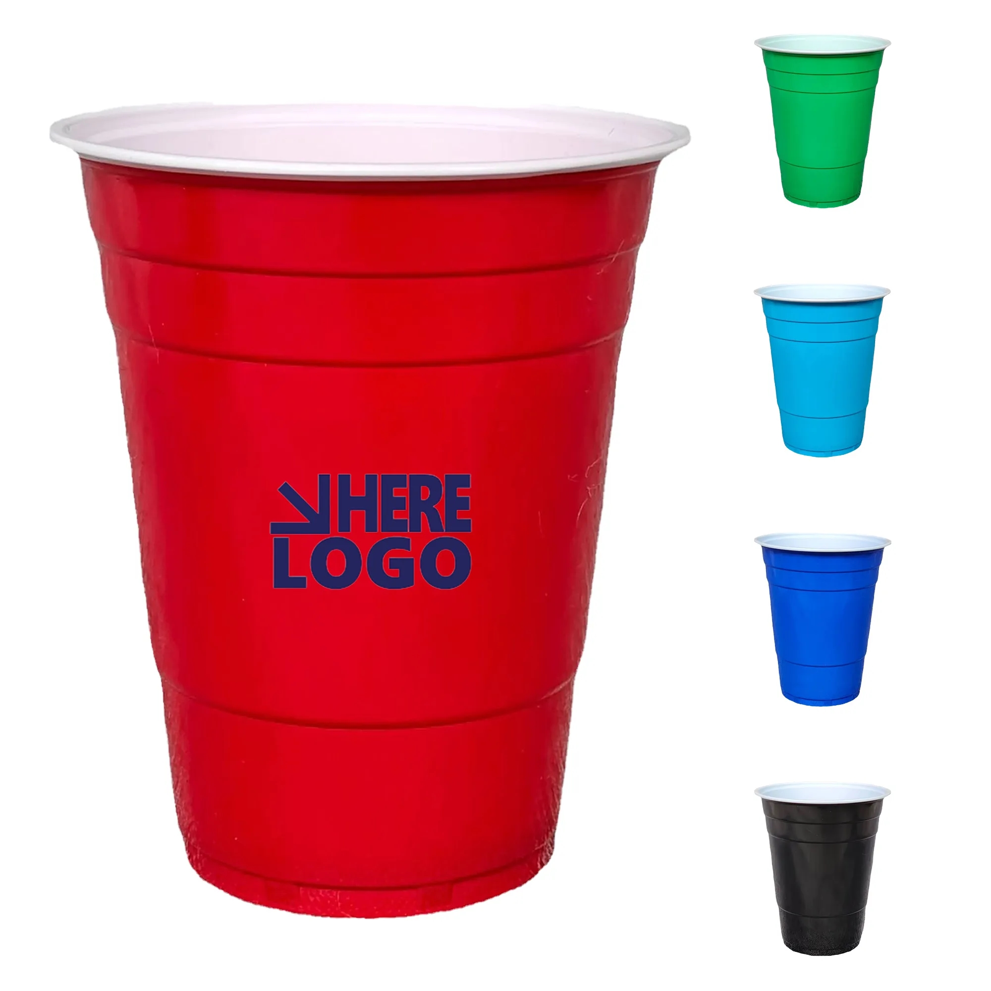MOQ 50 PCS 16oz PP Plastic Party Cup Custom Full Color 2
