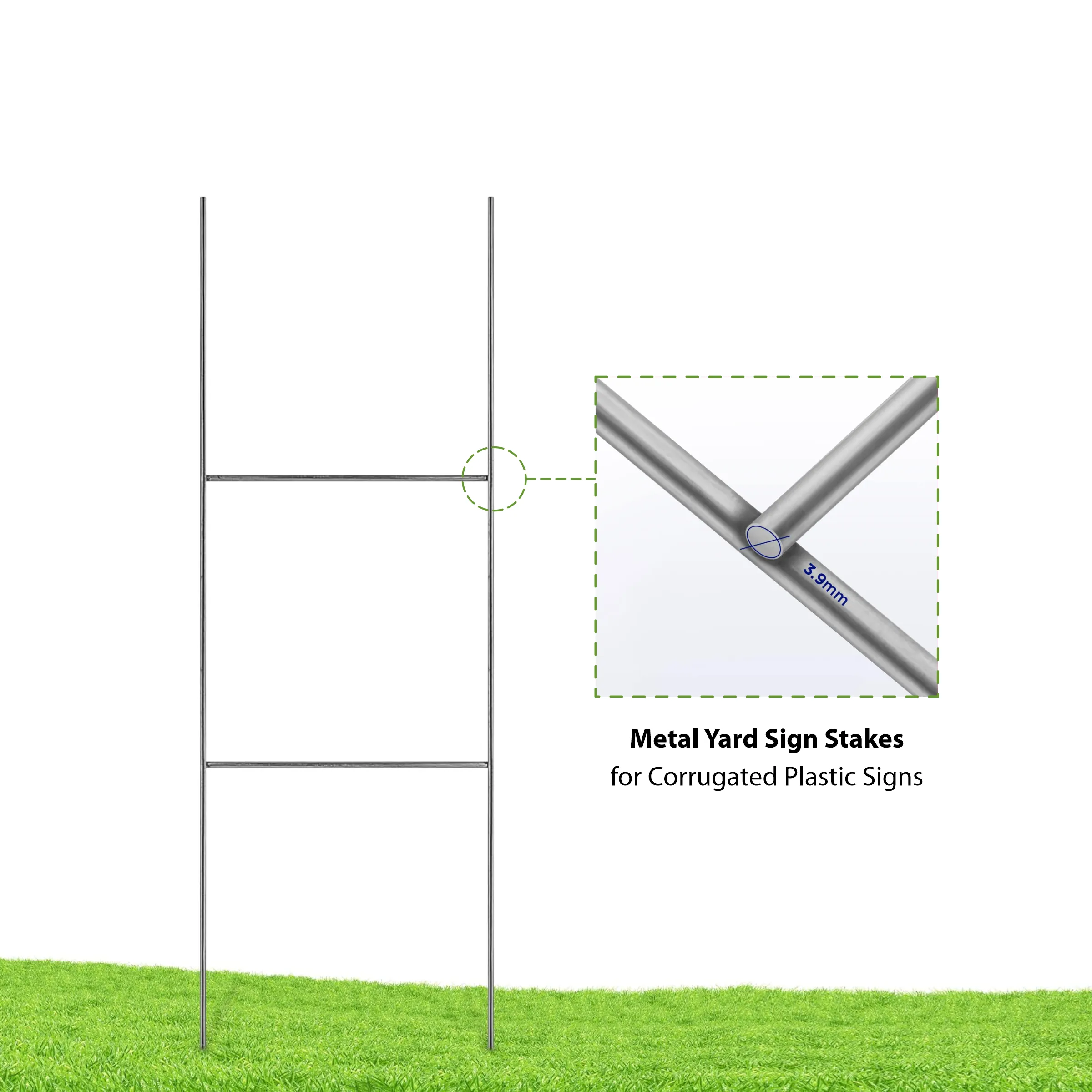 24" x 30" Full Color Double Sided Corrugated Yard Sign 3
